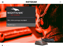 Tablet Screenshot of netgear.pl