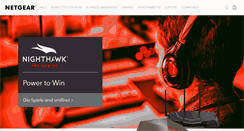 Desktop Screenshot of netgear.at